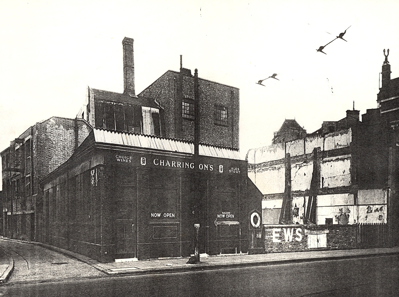 West's Brewery on Hackney Road